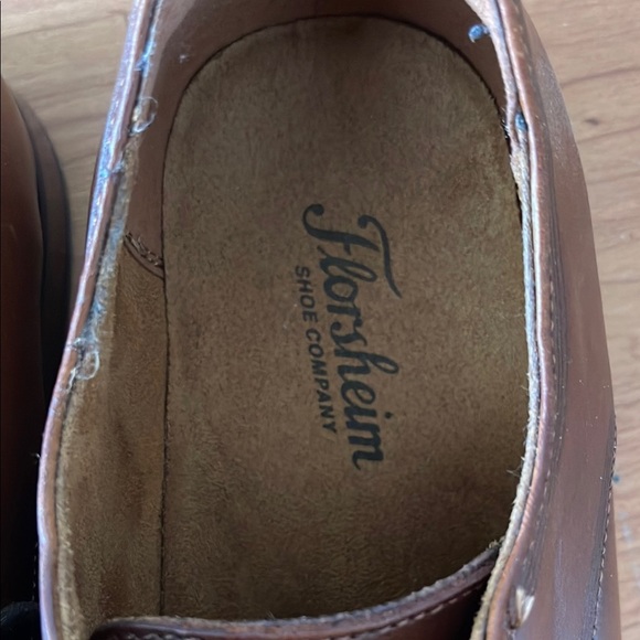 Florsheim Men's Brown Leather Dress Shoes size 10 - Gently worn! - Picture 2 of 5